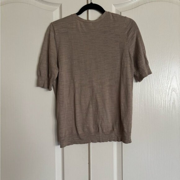 Caslon cotton short sleeve cardigan size large - Picture 7 of 7